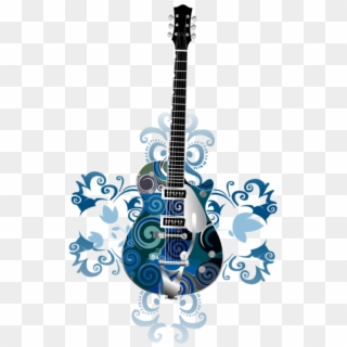 #mq #blue #gitar #music #instrument - Guitar Vector Clipart