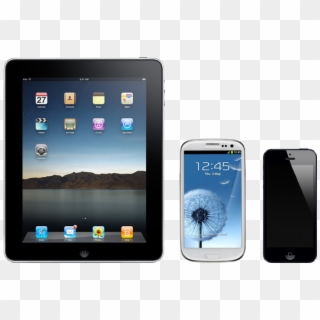 Cell Phone Repairs - Ipad Vs Iphone Screen Size Clipart