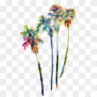 Sign In To Save It To Your Collection - Coloured Palm Tree Tattoo Clipart