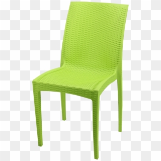 Caino Armless Chair Lime Green Clipart