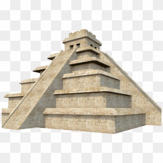 Aztec Clipart Egyptian Temple - Png Pyramid Aztec Transparent Png
