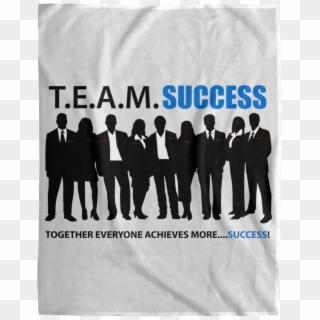 T - E - A - M - Success Extra Large Velveteen Micro - Business People Clipart