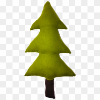 Evergreen Tree Pillow - Christmas Tree Clipart