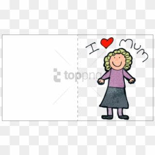 Free Png We Believe Your Mom Deserves The Best Quality - Mothers Day Drawings Clipart