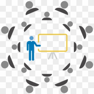 Communication Skills Training For Mixed Groups - Presentation Skills Icon Clipart