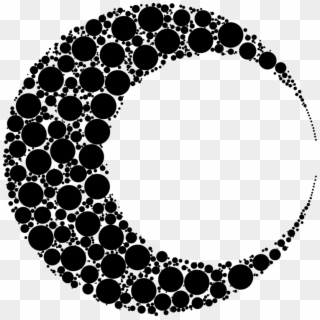 Circle Crescent Moon Point Geometry - Circle Clipart