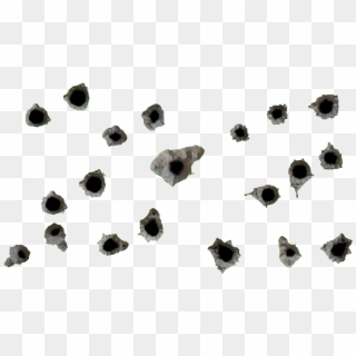 Image - Transparent Background Bullet Hole Png Clipart