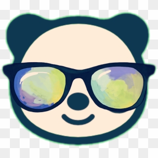 Drawing Pandas Sunglasses Clipart