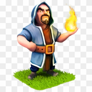 Diy Wizard Halloween Costume - Wizard Clash Of Clans Png Clipart