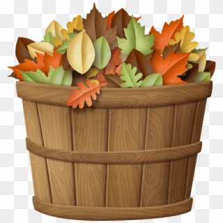 Autumn Basket Clip Art - Png Download