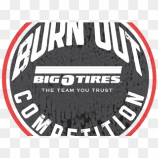 Big O Tires Sponsors The Burnout Competition Springfield, - Circle Clipart