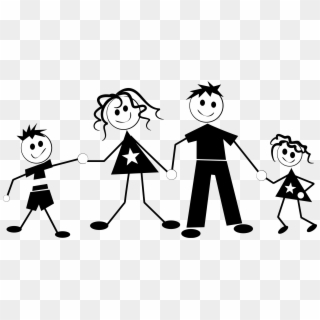 This Free Icons Png Design Of Stick Figure Family 3 Clipart