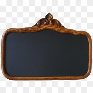 Chalk Transparent Wood Frame - Leather Clipart
