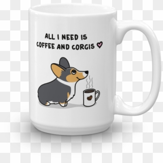 Coffee And Corgis Mug - Essential Oils Meme Men Clipart