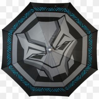 Black - Black Panther Umbrella Clipart