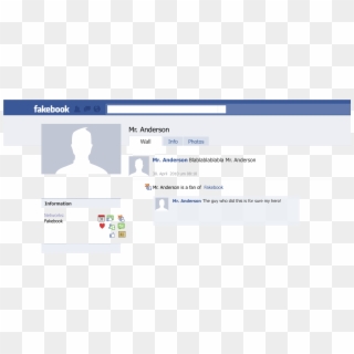 This Free Icons Png Design Of Facebook/fakebook Template Clipart