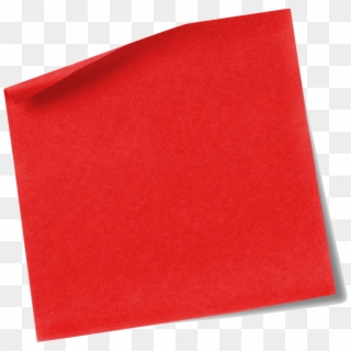 Red Post It Png Clipart