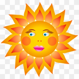 Sol Sun Moon, Smileys, Emojis, Sun, Happy, Faces, Sunshine, - Illustration Clipart