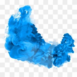 Download - Color Smoke Blue Png Clipart