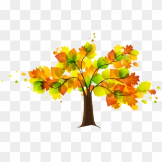 Autumn Fall Leaves Clipart Free Clipart Images 4 Clipartcow - Fall Trees Clip Art - Png Download