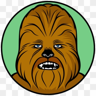 First Base - Star Wars Chewbacca Vector Clipart
