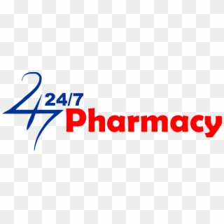 24 By 7 Pharmacy - 24 7 Clipart
