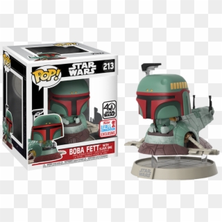 Boba Fett In Slave 1 40th Anniversary Deluxe Nycc17 Clipart