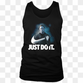 Michael Myers Just Do It T-shirt Halloween Clipart