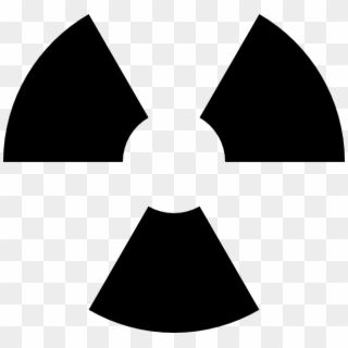 Biohazard Symbol Clipart Nuke - Radioactive Icon Png Transparent Png