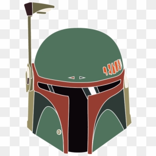 I Draw The Lines And Lines Are What I Draw - Boba Fett Helmet Print Clipart