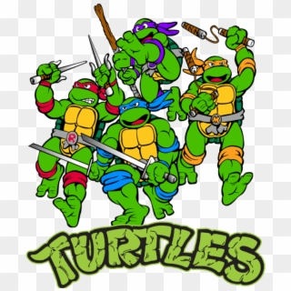 Teenage Mutant Ninja Turtle's - Teenage Mutant Ninja Turtles 1987 Png Clipart