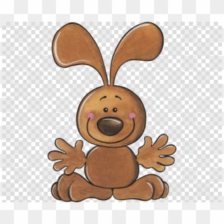Drawing Clipart Rabbit Hare Easter Bunny - Png Download