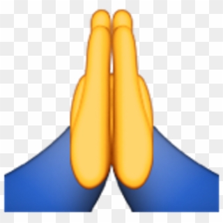 Prayer Hands Png - Two Hands Together Emoji Clipart