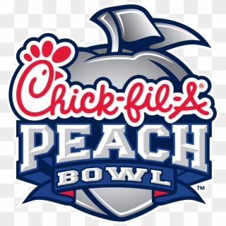 Chick Fil A Peach Bowl Logo Png - Chick Fil A Bowl 2018 Clipart