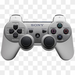 Game Controller Png Image - Ps3 Silver Controller Clipart