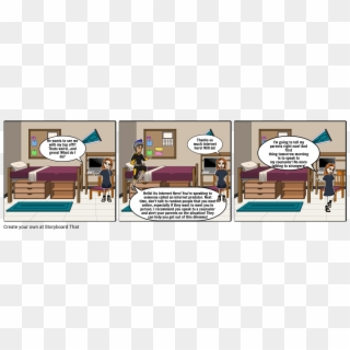 Online Predator - Cartoon Clipart