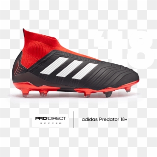 Prev - Adidas Predator Black And Red Clipart