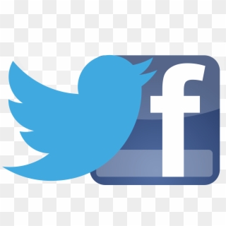 Twitter-facebook - Twitter Facebook Clipart