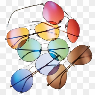 Colored Glasses - Sunglasses Clipart