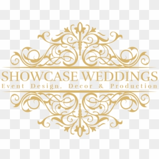Gold Wedding Logo Design Clipart