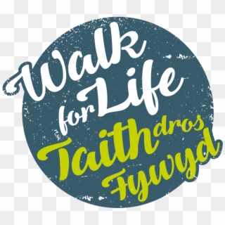 Walk For Life - Calligraphy Clipart