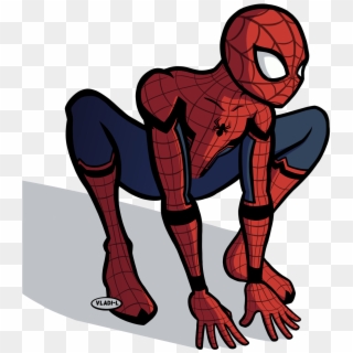 Spider-man , Png Download - Draw Spiderman Easy Kids Clipart