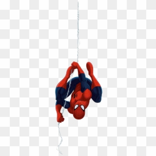 Spider Man Clipart - Spiderman Upside Down Transparent - Png Download