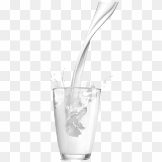 Water, Glass, Water Softening - Milk Pour Png Clipart