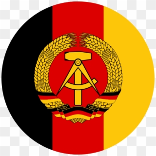 The National Insignia Of The East German Landstreitkräfte - German Democratic Republic Symbol Clipart