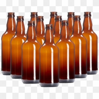 Free Download 500ml Brown / Amber Glass Beer Bottles - Glass Bottle Clipart