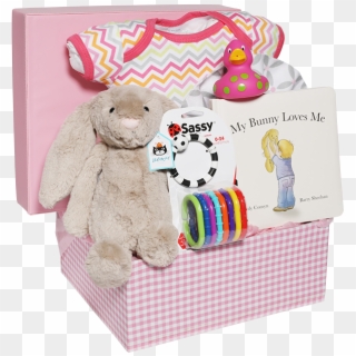 Baby Bundle Box Large Girl - Stuffed Toy Clipart