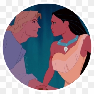 Pocahontas And John Smith , Png Download - Pocahontas Y John Smith Clipart
