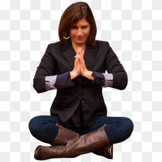 Real Leaders Have Real Stress - Sitting Clipart