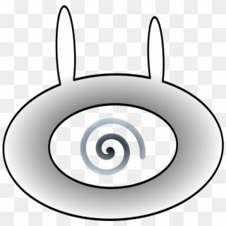Evil Bunny Eye Clipart Png - Circle Transparent Png